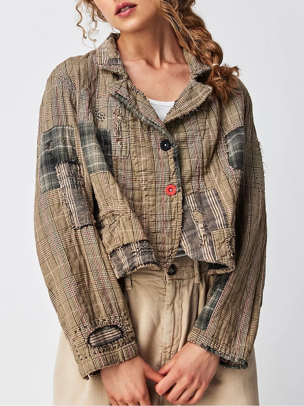 Magnolia Pearl | Magnolia Teddy Check Jacket